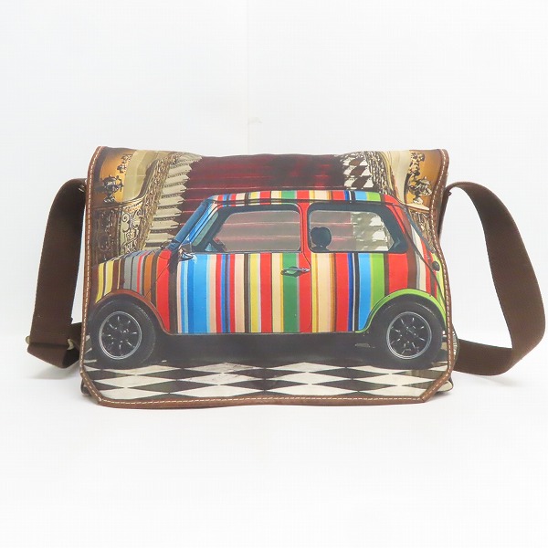 実際に弊社で買取させて頂いたPaul Smith/ポールスミス 転写プリント ショルダーバッグ