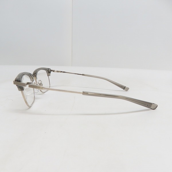 実際に弊社で買取させて頂いた999.9/フォーナインズ コンビネーション 眼鏡/メガネフレーム/アイウェア M-16 9702の画像 2枚目