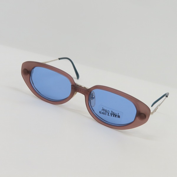 実際に弊社で買取させて頂いた JEAN PAUL GAULTIER/ジャンポールゴルチエ ヴィンテージ サングラス クリップオン レンズブルー 56-7205