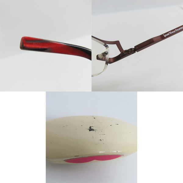 実際に弊社で買取させて頂いたless than human×デビルマン/レスザンヒューマン×デビルマン アイウエア/メガネフレームの画像 8枚目