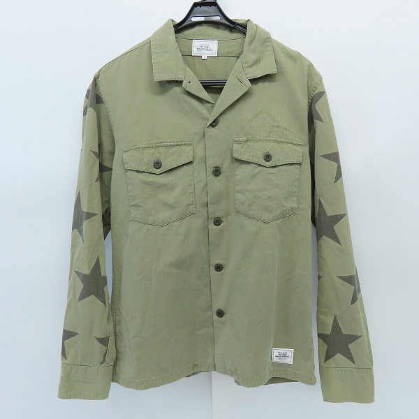 実際に弊社で買取させて頂いたTHE CRIMIE/ザクライミー ミリタリーシャツ C1E7-SH01/M
