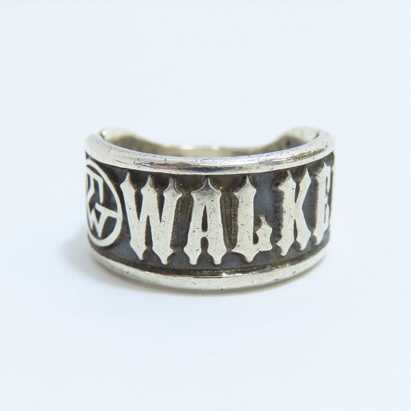 実際に弊社で買取させて頂いたTRAVIS WALKER/トラヴィスワーカー WALKER LOGO RING リング 20.5-21.5号の画像 1枚目