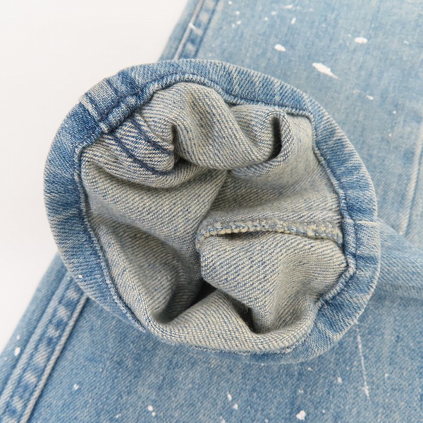 実際に弊社で買取させて頂いたNO ID. /ノーアイディー ストレッチ デニム ペイント スキニー パンツ 845035-275P/1の画像 9枚目