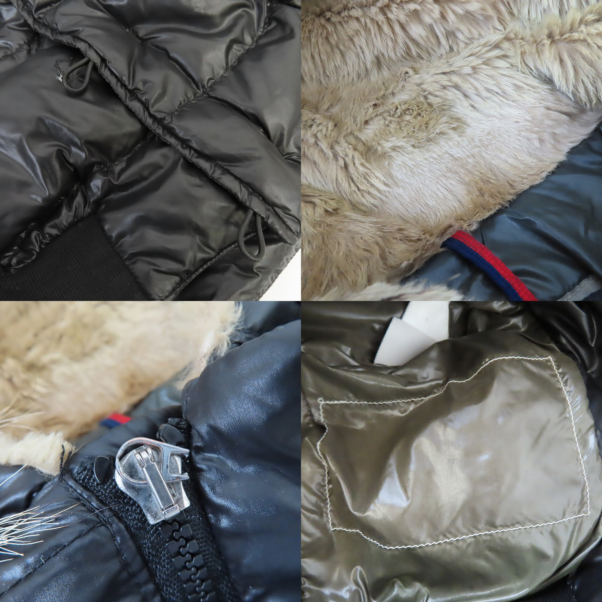 実際に弊社で買取させて頂いた【難有り】MONCLER/モンクレール BULGARIE ブルガリ ダウンジャケット 41323/91/68950/2の画像 7枚目