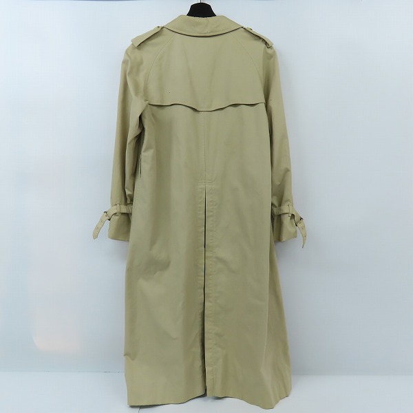 実際に弊社で買取させて頂いたBurberrys /バーバリーズ 裏地ノバチェック柄 トレンチコート　イングランド製の画像 1枚目