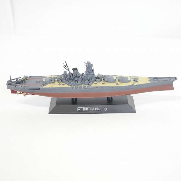実際に弊社で買取させて頂いたEAGLE MOSS/イーグルモス 1/1100 世界の軍艦コレクション 戦艦 大和 1945/航空母艦 赤城 1942 本体のみ 2点セットの画像 2枚目