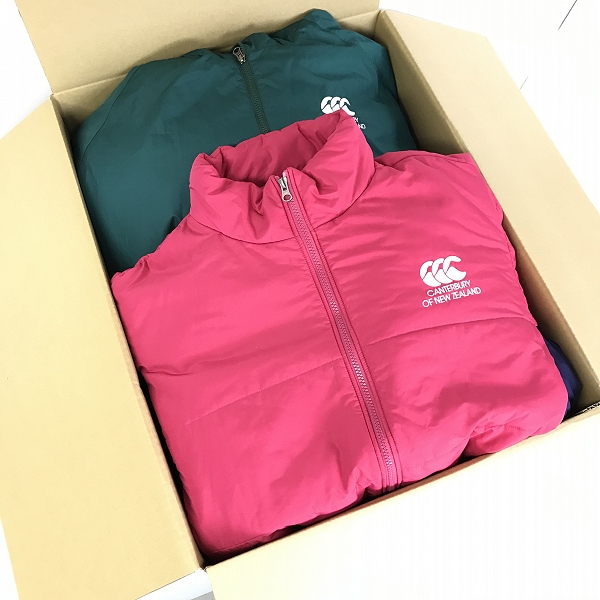 実際に弊社で買取させて頂いた【おまとめ品】CANTERBURY/カンタベリー ジャケット/パンツ/ユニフォーム他