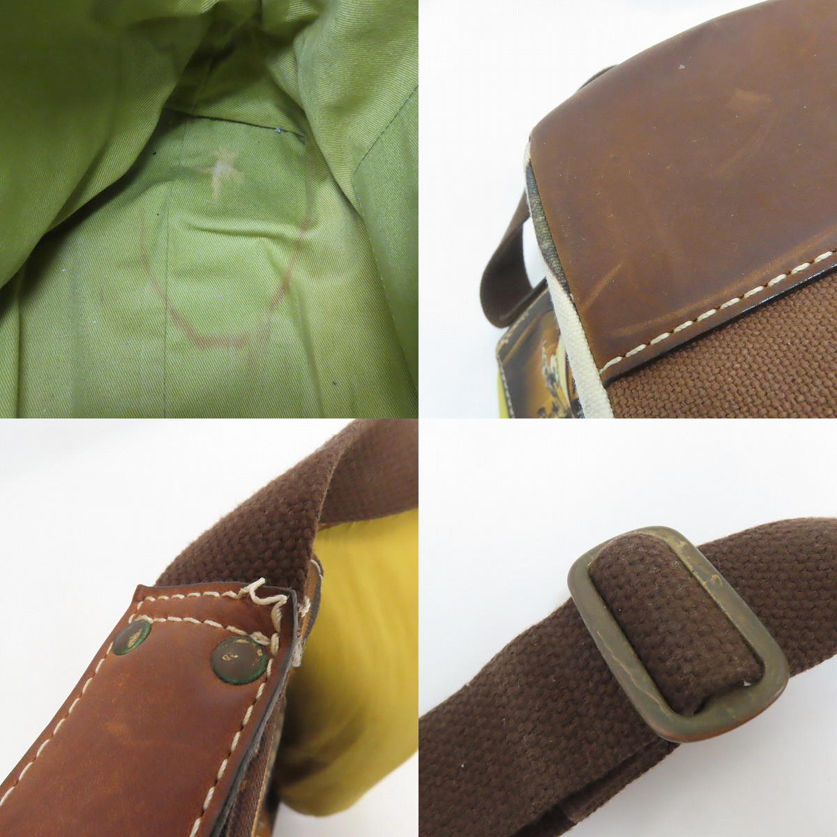 実際に弊社で買取させて頂いたPaul Smith/ポールスミス 転写プリント ショルダーバッグの画像 7枚目