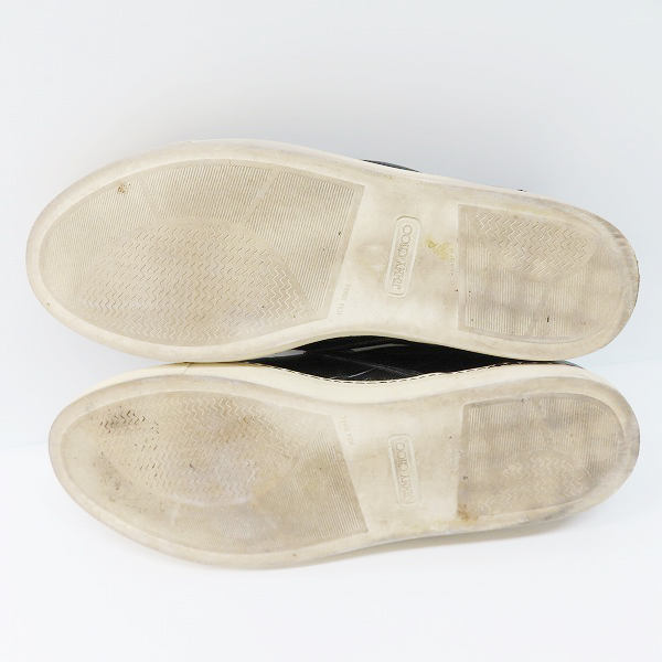 実際に弊社で買取させて頂いたJIMMY CHOO/ジミーチュウ 121BEAUFORT クロコ型押し スリッポン/シューズ /42の画像 2枚目