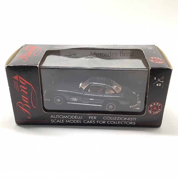 実際に弊社で買取させて頂いたBANG/バン MERCEDES 300 SL GULLWING 55 ミニカー 1/43の画像 1枚目