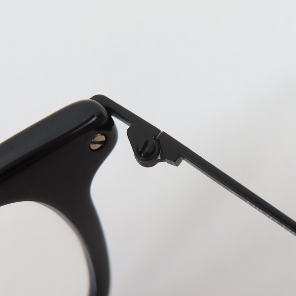 実際に弊社で買取させて頂いたDIOR HOMME/ディオールオム  メガネフレーム マットブラック 00CDU-BLACK-TIE195F-263 の画像 7枚目