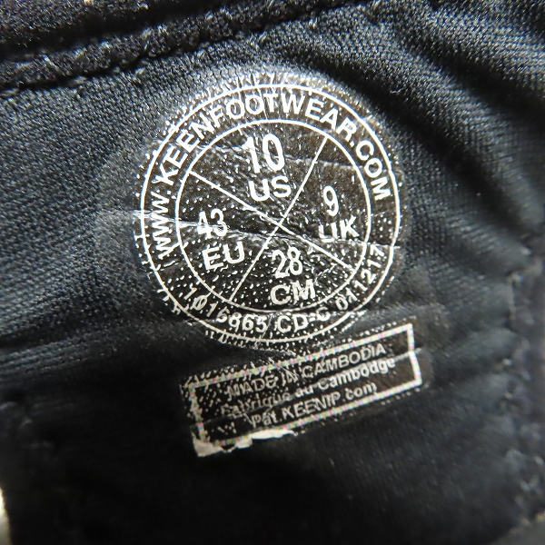 実際に弊社で買取させて頂いたKEEN/キーン  Newport ATV /ニューポート エーティーヴィ サンダル 1016865 /28の画像 5枚目