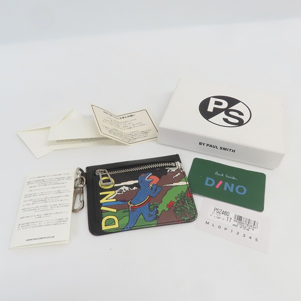 実際に弊社で買取させて頂いたPS Paul Smith/ポールスミス DINO 恐竜 コインケースの画像 8枚目