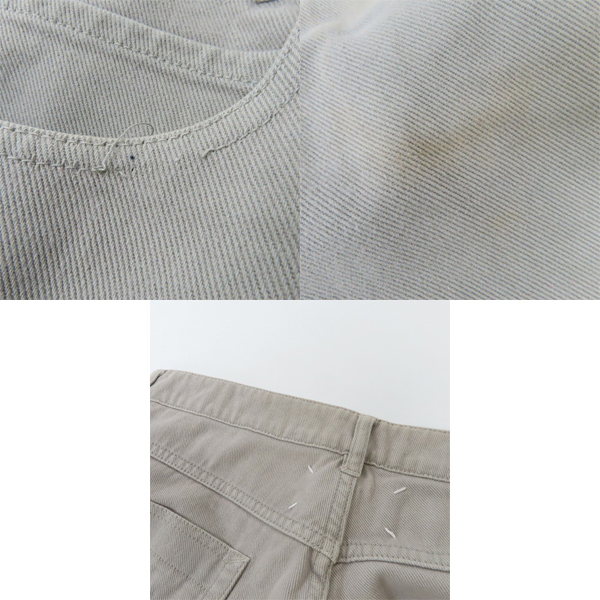 実際に弊社で買取させて頂いたMartin Margiela/マルタンマルジェラ チノパン/46の画像 8枚目