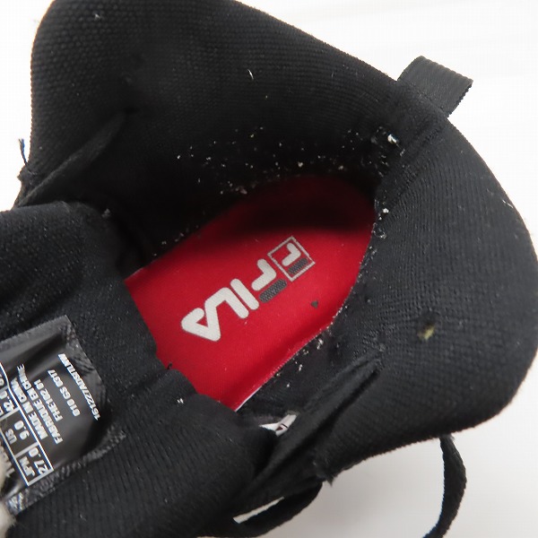 実際に弊社で買取させて頂いたFILA/フィラ MASHBURN/マッシュバーン ハイカットスニーカー 1VB90140-014 27の画像 4枚目
