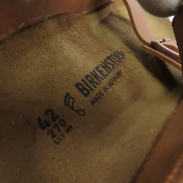 実際に弊社で買取させて頂いたBIRKENSTOCK/ビルケンシュトック Arizona/アリゾナ サンダル/27の画像 5枚目