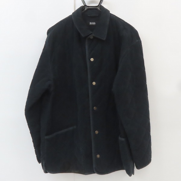 実際に弊社で買取させて頂いたHUGO BOSS/ヒューゴボス  キルティング コーデュロイ ジャケット/50