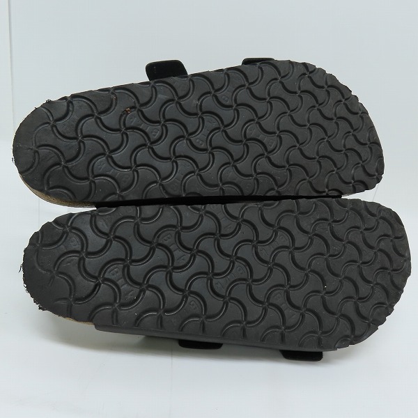 実際に弊社で買取させて頂いたBIRKENSTOCK/ビルケンシュトック ARIZONA アリゾナ ブラック サンダル 051791/41の画像 2枚目