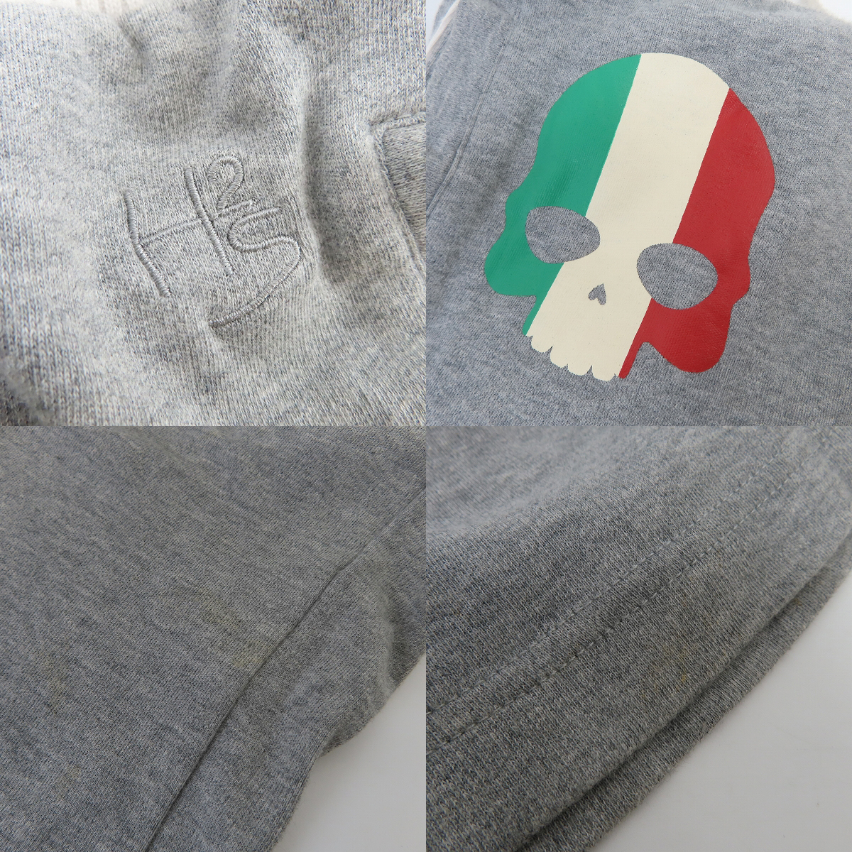 実際に弊社で買取させて頂いたHYDROGEN/ハイドロゲン スカル スウェットパンツ /Mの画像 6枚目