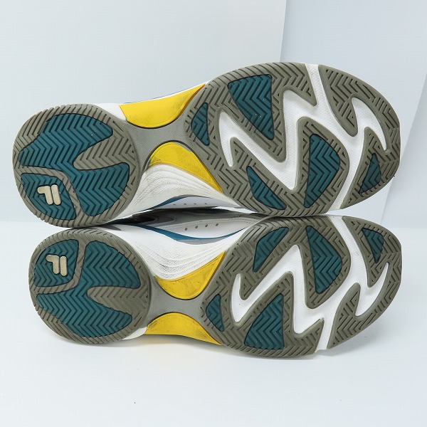 実際に弊社で買取させて頂いたFILA/フィラ BOVEASORUS 99/ボビアソラス 99 スニーカー FS1HTA3054X-WGN/US9の画像 2枚目