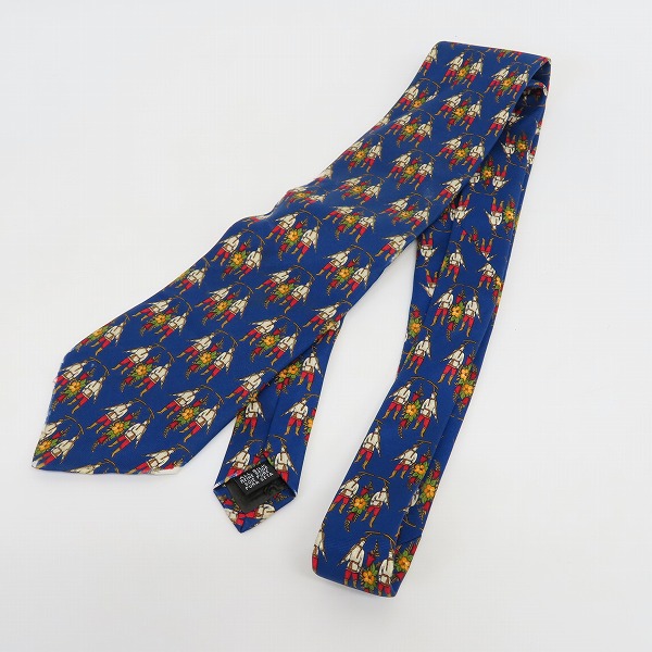 実際に弊社で買取させて頂いたBurberrys/バーバリーズ YSL/イブサンローラン Salvatore Ferragamo/フェラガモ他 ネクタイ 4点セットの画像 2枚目