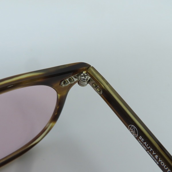 実際に弊社で買取させて頂いたBEAUTY&YOUTH UNITED ARROWS by KANEKO OPTICAL/金子眼鏡 メガネフレーム/アイウェア CELLULOLDの画像 5枚目