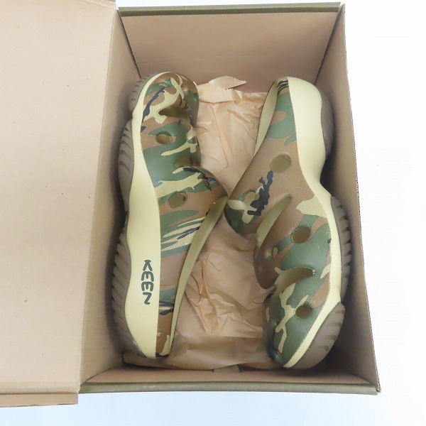 実際に弊社で買取させて頂いたKEEN/キーン Yogui Camo ヨギカモ カモフラ サンダル /28の画像 8枚目
