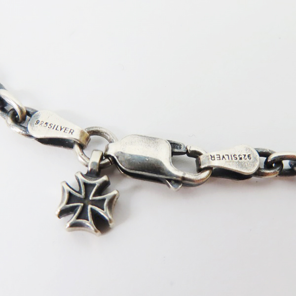 実際に弊社で買取させて頂いたDEAL DESIGN/ディールデザイン ファイアー フレーム クロス ペンダント チェーンセットの画像 4枚目