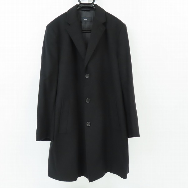 実際に弊社で買取させて頂いたHUGO BOSS/ヒューゴボス カシミヤ混チェスターコート 54