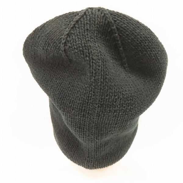 実際に弊社で買取させて頂いたNUMBER (N)INE/ナンバーナイン ボーダー バルーン ニットキャップ/ニット帽 ブラック/レッド/ONE SIZEの画像 3枚目