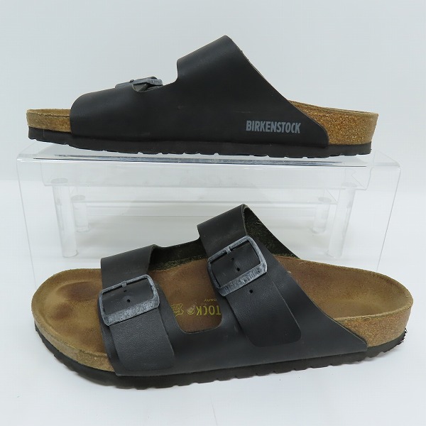 実際に弊社で買取させて頂いたBIRKENSTOCK/ビルケンシュトック ARIZONA アリゾナ ブラック サンダル 051791/41の画像 3枚目