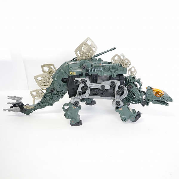 実際に弊社で買取させて頂いた【完成品/ジャンク】TOMY/トミー ZOIDS/ゾイド 1/72 ゴルドス ステゴサウルス型/プラモデルの画像 4枚目