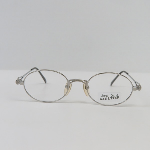 実際に弊社で買取させて頂いた JEAN PAUL GAULTIER/ジャンポールゴルチエ ヴィンテージ シルバーフレーム サングラス クリップオン 56-7202の画像 2枚目