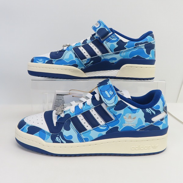 未使用】adidas×A BATHING APE/アディダス×アベイシングエイプ Forum 