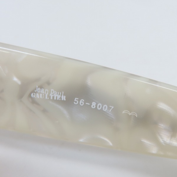 実際に弊社で買取させて頂いたJEAN PAUL GAULTIER/ジャンポールゴルチエ ヴィンテージ サングラス 56-8007の画像 5枚目