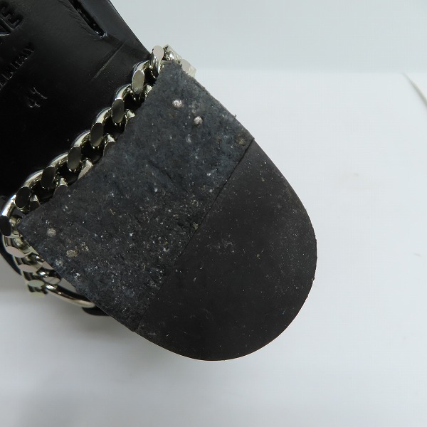 実際に弊社で買取させて頂いたCELINE/セリーヌ バイカーチェルシーブーツ/41の画像 6枚目