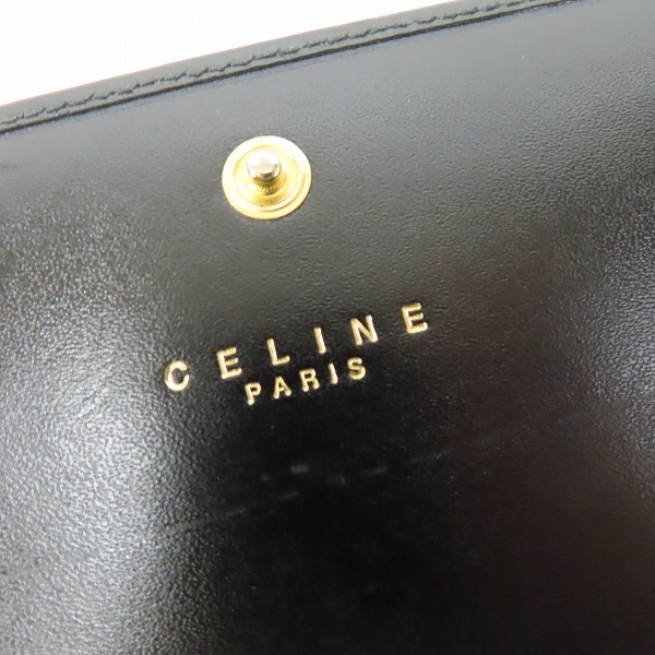 実際に弊社で買取させて頂いたCELINE/セリーヌ マカダム柄 二つ折り 長財布/ロングウォレットの画像 6枚目