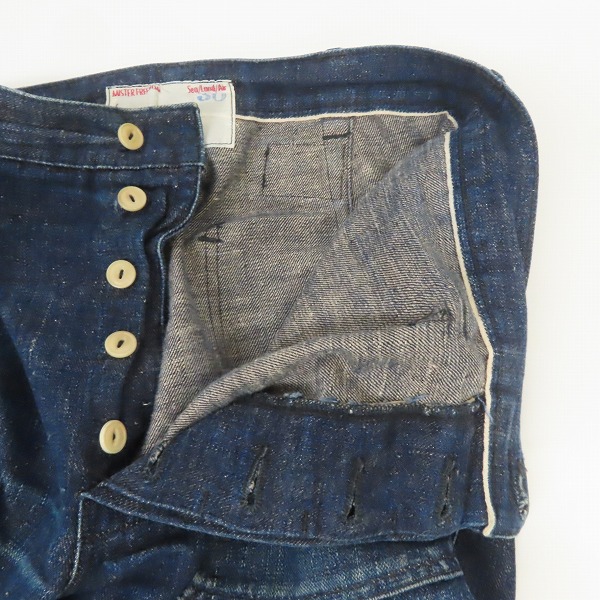 実際に弊社で買取させて頂いたSUGAR CANE×Mister Freedom/シュガーケン×ミスターフリーダム 11oz.  FIBER DENIM デニムパンツ SC41292 /30の画像 5枚目