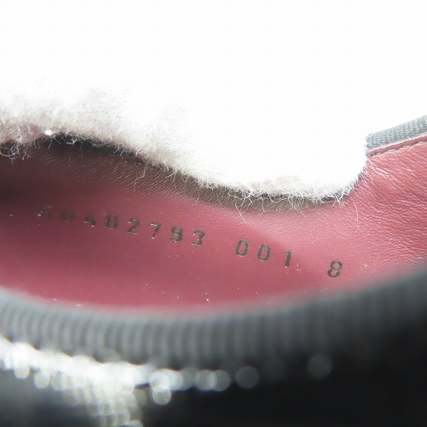 実際に弊社で買取させて頂いたHUGO BOSS/ヒューゴボス レースアップ レザーシューズ 50402793 8の画像 5枚目