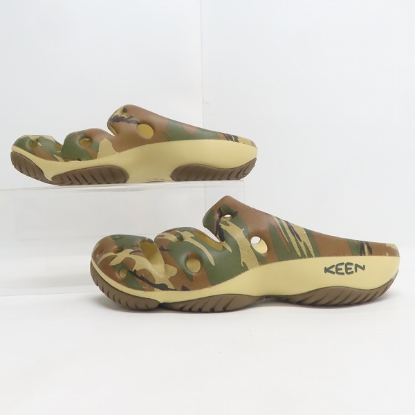 実際に弊社で買取させて頂いたKEEN/キーン Yogui Camo ヨギカモ カモフラ サンダル /28の画像 3枚目
