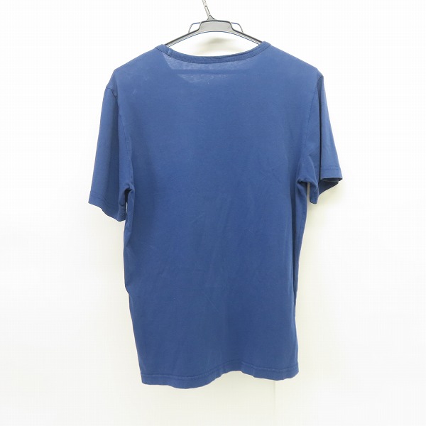 実際に弊社で買取させて頂いたPRADA/プラダ ロゴ 半袖Tシャツ ブルー/Lの画像 1枚目
