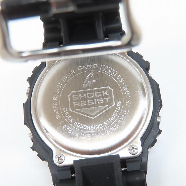 実際に弊社で買取させて頂いたG-SHOCK/G-ショック G-RAVEN ワタリガラス DW-5600BM-1ZJF【動作未確認】の画像 3枚目