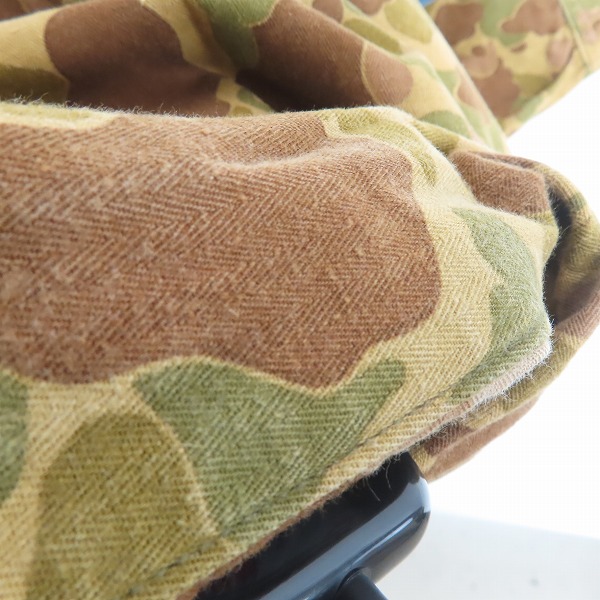 実際に弊社で買取させて頂いたSUGAR CANE×Mister Freedom/シュガーケン×ミスターフリーダム DUCK HUNTER MAP SHIRT カモフラ/迷彩 長袖シャツ SC13186/Mの画像 5枚目