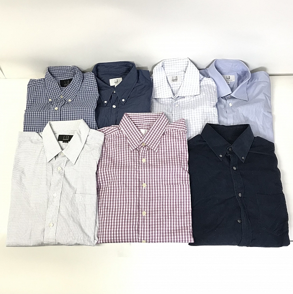 実際に弊社で買取させて頂いた【おまとめ品】dunhill/ダンヒル 長袖シャツ