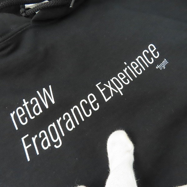 実際に弊社で買取させて頂いたretaW×FRAGMENT design/リトゥ×フラグメントデザイン ロゴプリントパーカー Mの画像 4枚目