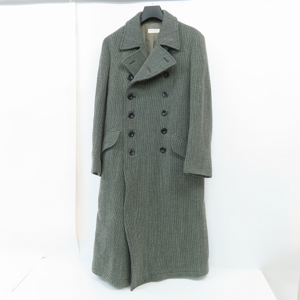 実際に弊社で買取させて頂いたDries Van Noten/ドリス ヴァンノッテン ウール ダブルロングコート 48