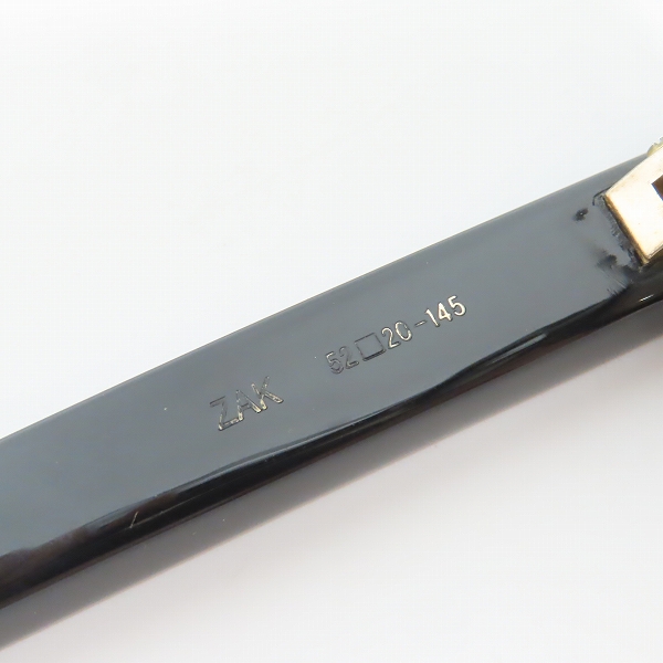 実際に弊社で買取させて頂いたOLIVER GOLDSMITH/オリバーゴールドスミス ZAK アイウェア/度入り眼鏡/メガネフレームの画像 7枚目