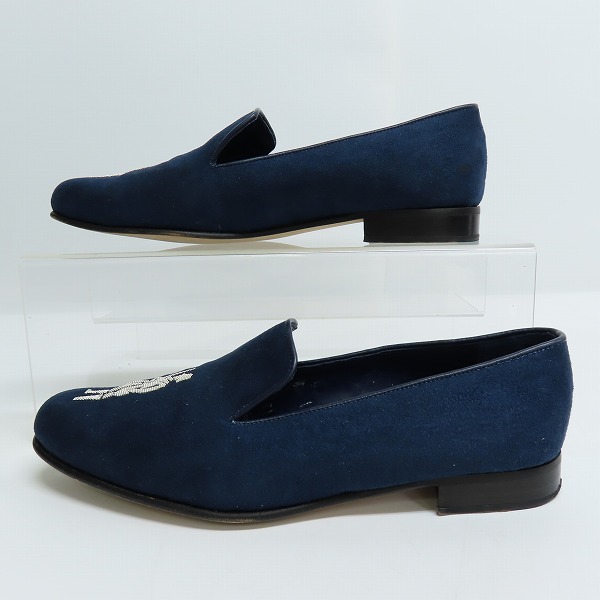 実際に弊社で買取させて頂いたMACKINTOSH LONDON/マッキントッシュロンドン ダンディーマン スリッポンスエード /UK7.5の画像 3枚目