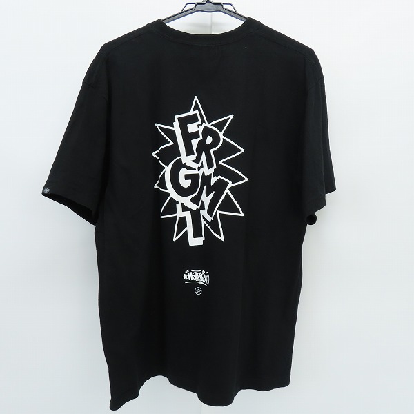 実際に弊社で買取させて頂いたfragment design×Eric Haze/フラグメント×エリックヘイズ ロゴプリントTシャツ/XLの画像 1枚目