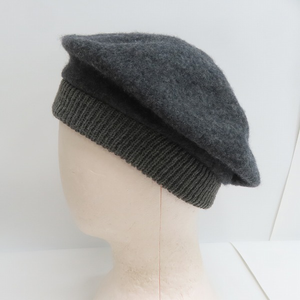 実際に弊社で買取させて頂いたNO ID. /ノーアイディー ホールリブウールベレー 849888-725Hの画像 2枚目